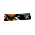 Offset Full Color Vinyl Zip Strip Bumper Sticker (3 3/4"x15")